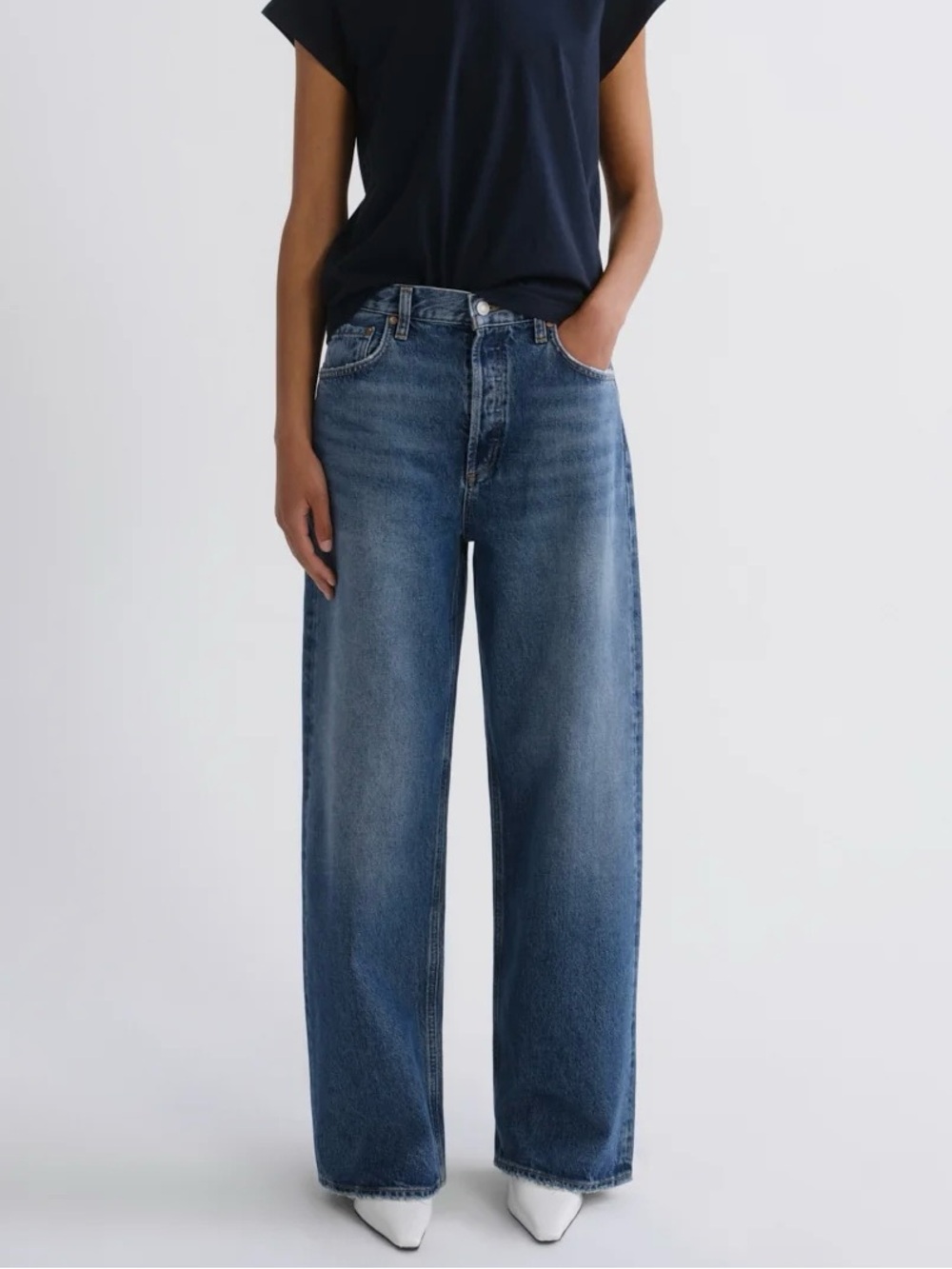 Agolde Low Slung Baggy Jeans